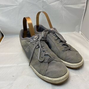 Nike Women's Court Royale Gray Suede Lace Up Shoes Women’s 10.5